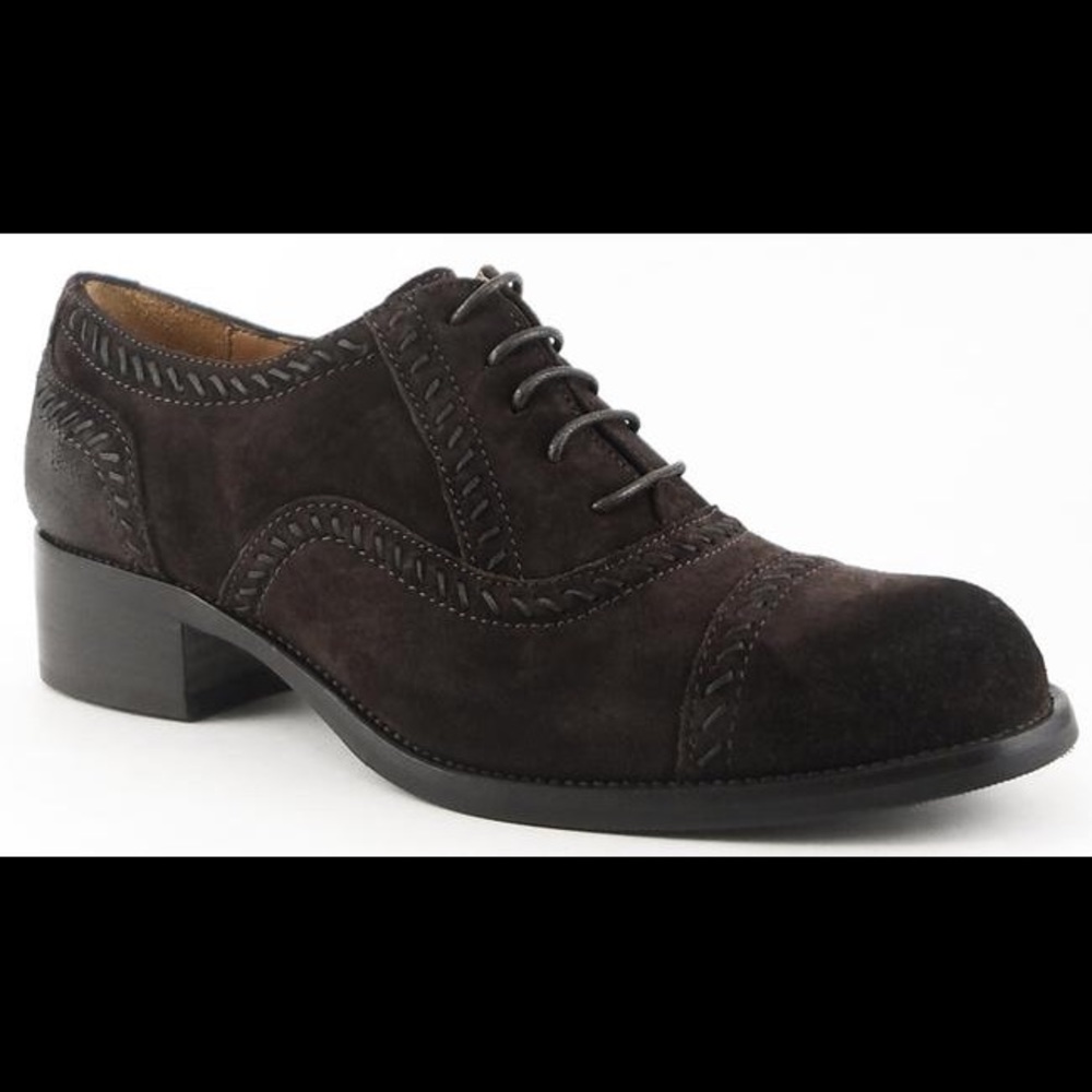 Joan and David Brown Oxfords